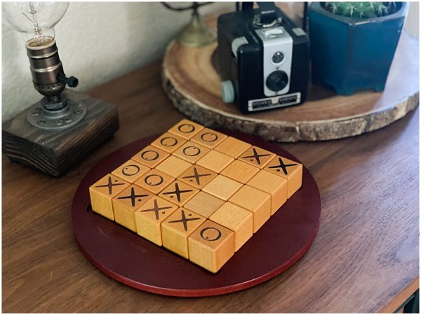 Quixo is an award-winning game of strategy.